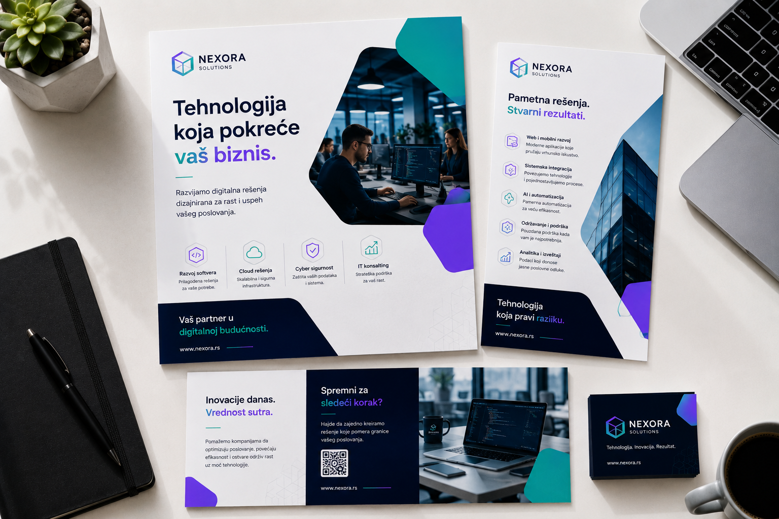 Nevora tech B2B flajeri